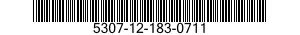 5307-12-183-0711 STUD,CONTINUOUS THREAD 5307121830711 121830711