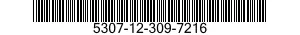 5307-12-309-7216 STUD,CONTINUOUS THREAD 5307123097216 123097216