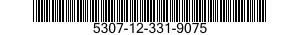 5307-12-331-9075 STUD,PLAIN 5307123319075 123319075
