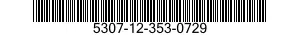 5307-12-353-0729 STUD,CONTINUOUS THREAD 5307123530729 123530729