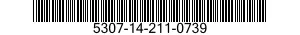 5307-14-211-0739 STUD,CONTINUOUS THREAD 5307142110739 142110739