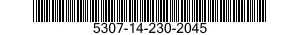 5307-14-230-2045 STUD,SHOULDERED 5307142302045 142302045