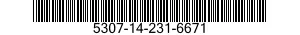 5307-14-231-6671 STUD,SHOULDERED 5307142316671 142316671