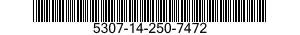 5307-14-250-7472 STUD,CONTINUOUS THREAD 5307142507472 142507472