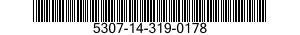 5307-14-319-0178 STUD,SHOULDERED 5307143190178 143190178