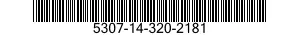 5307-14-320-2181 STUD,PLAIN 5307143202181 143202181