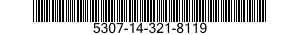 5307-14-321-8119 STUD,SHOULDERED 5307143218119 143218119