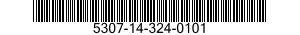 5307-14-324-0101 STUD,SHOULDERED 5307143240101 143240101