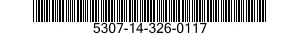 5307-14-326-0117 STUD,SHOULDERED 5307143260117 143260117