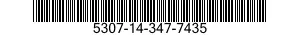 5307-14-347-7435 STUD,CONTINUOUS THREAD 5307143477435 143477435