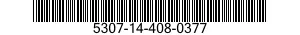 5307-14-408-0377 STUD,CONTINUOUS THREAD 5307144080377 144080377