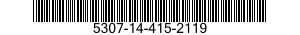 5307-14-415-2119 STUD,PLAIN 5307144152119 144152119