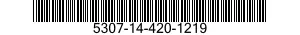 5307-14-420-1219 STUD,CONTINUOUS THREAD 5307144201219 144201219