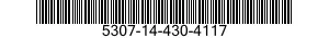 5307-14-430-4117 STUD,PLAIN 5307144304117 144304117