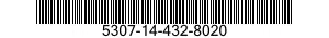 5307-14-432-8020 STUD,CONTINUOUS THREAD 5307144328020 144328020