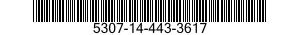 5307-14-443-3617 STUD,PLAIN 5307144433617 144433617