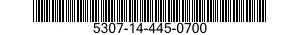 5307-14-445-0700 STUD,PLAIN 5307144450700 144450700