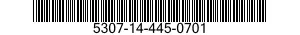 5307-14-445-0701 STUD,PLAIN 5307144450701 144450701
