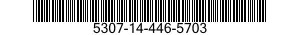 5307-14-446-5703 STUD,SHOULDERED 5307144465703 144465703