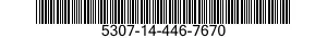 5307-14-446-7670 STUD,SHOULDERED 5307144467670 144467670