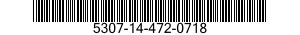 5307-14-472-0718 STUD,PLAIN 5307144720718 144720718