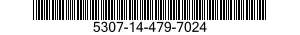 5307-14-479-7024 STUD,CONTINUOUS THREAD 5307144797024 144797024