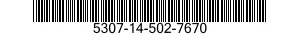 5307-14-502-7670 STUD,PLAIN 5307145027670 145027670