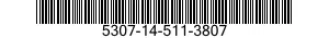 5307-14-511-3807 STUD,SHOULDERED 5307145113807 145113807