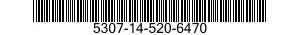 5307-14-520-6470 STUD,CONTINUOUS THREAD 5307145206470 145206470