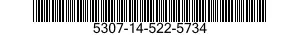 5307-14-522-5734 STUD,RECESSED 5307145225734 145225734