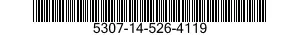 5307-14-526-4119 STUD,SHOULDERED AND STEPPED 5307145264119 145264119