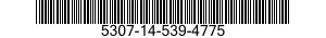 5307-14-539-4775 STUD,CONTINUOUS THREAD 5307145394775 145394775