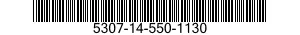 5307-14-550-1130 STUD,SHOULDERED 5307145501130 145501130