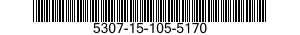 5307-15-105-5170 STUD,PLAIN 5307151055170 151055170