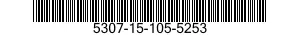 5307-15-105-5253 STUD,PLAIN 5307151055253 151055253