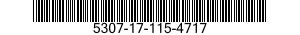 5307-17-115-4717 STUD,SHOULDERED 5307171154717 171154717