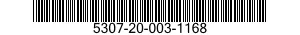 5307-20-003-1168 STUD,CONTINUOUS THREAD 5307200031168 200031168