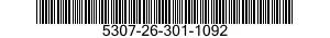 5307-26-301-1092 STUD,PLAIN 5307263011092 263011092
