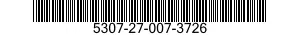 5307-27-007-3726 STUD,CONTINUOUS THREAD 5307270073726 270073726