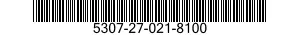5307-27-021-8100 STUD,PLAIN 5307270218100 270218100