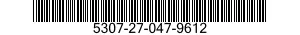 5307-27-047-9612 LOCATOR STUD,WHEEL 5307270479612 270479612