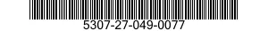 5307-27-049-0077 STUD,PLAIN 5307270490077 270490077