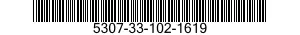 5307-33-102-1619 STUD,CONTINUOUS THREAD 5307331021619 331021619