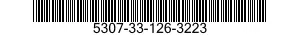 5307-33-126-3223 STUD,CONTINUOUS THREAD 5307331263223 331263223