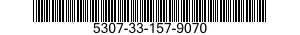 5307-33-157-9070 STUD,CONTINUOUS THREAD 5307331579070 331579070