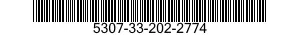 5307-33-202-2774 STUD,CONTINUOUS THREAD 5307332022774 332022774