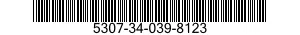 5307-34-039-8123 STUD,PLAIN 5307340398123 340398123