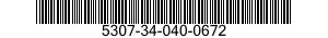 5307-34-040-0672 STUD,PLAIN 5307340400672 340400672