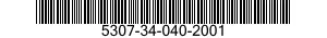 5307-34-040-2001 STUD,SHOULDERED 5307340402001 340402001