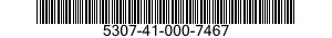 5307-41-000-7467 STUD,SHOULDERED 5307410007467 410007467